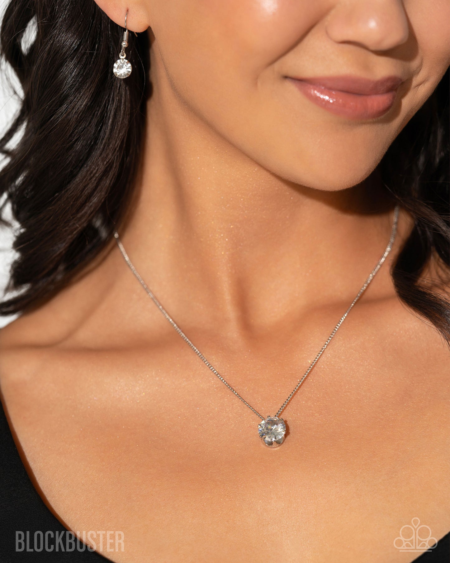 What A Gem White Necklace - Paparazzi Accessories