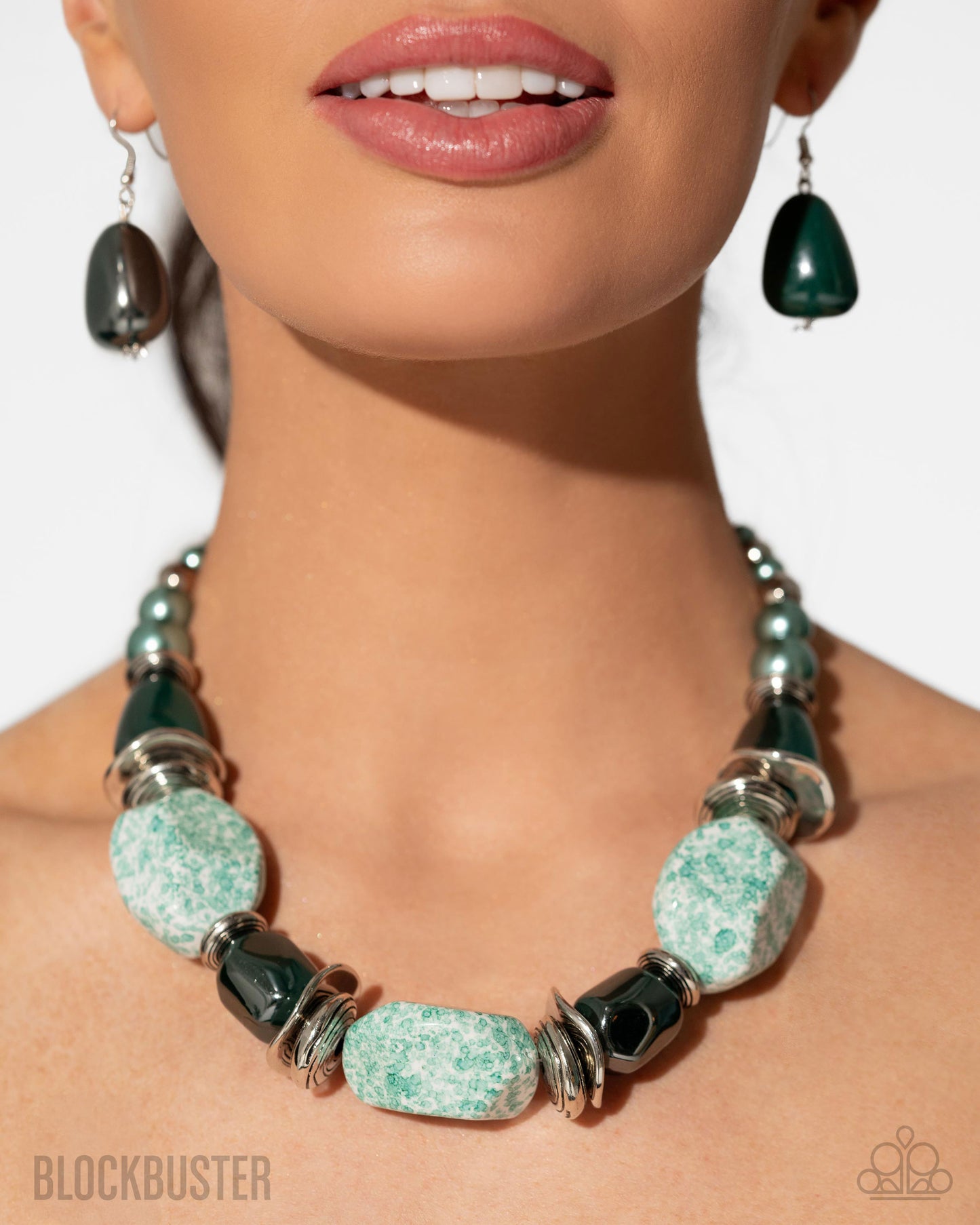 In Good Glazes Blue Necklace - Paparazzi Accessories