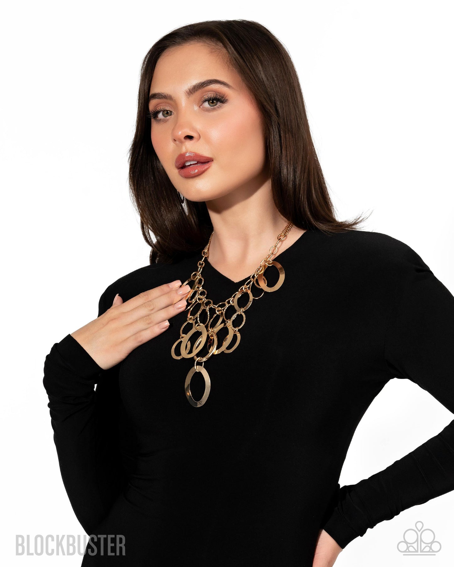A Golden Spell Necklace - Paparazzi Accessories
