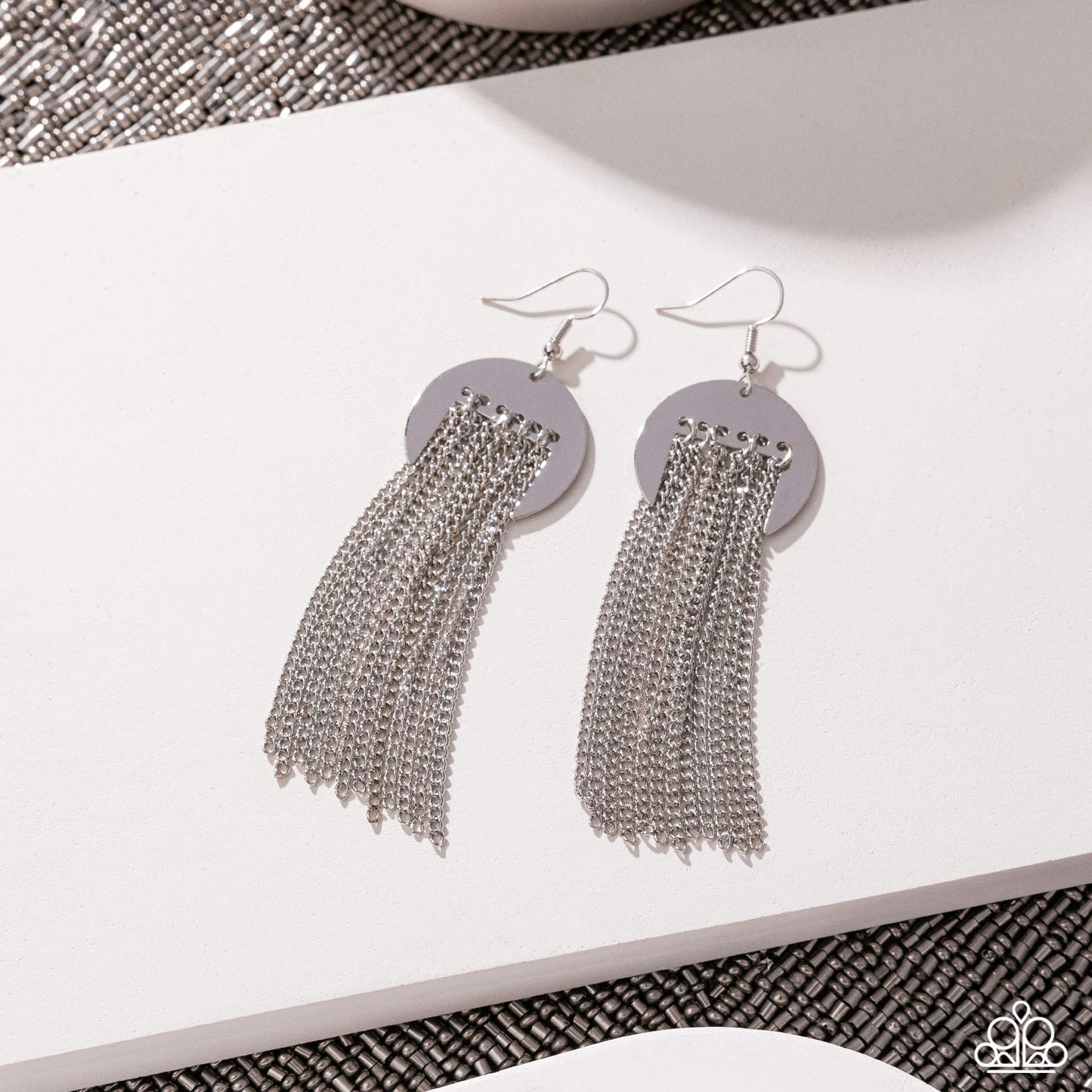 Levitating Leader Silver Earrings - Paparazzi Accessories