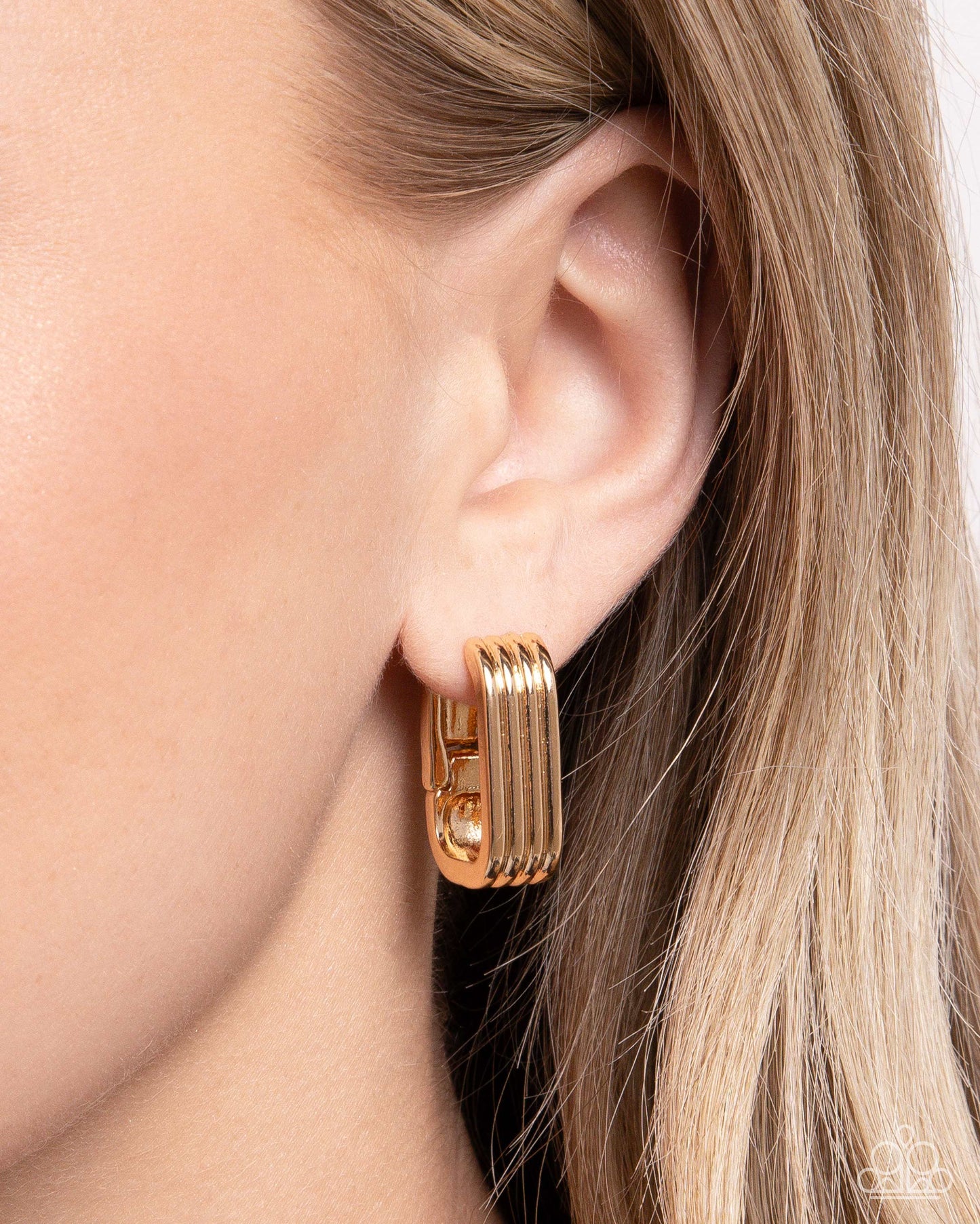 Vendetta Vanity Gold Earrings - Paparazzi Accessories