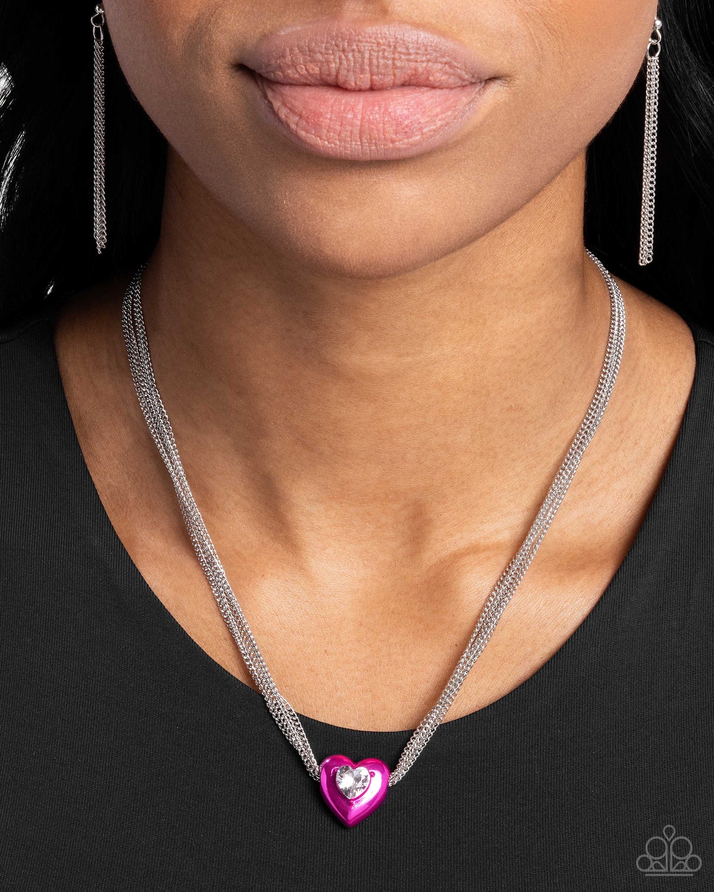 Malibu Infatuation Pink Necklace - Paparazzi Accessories