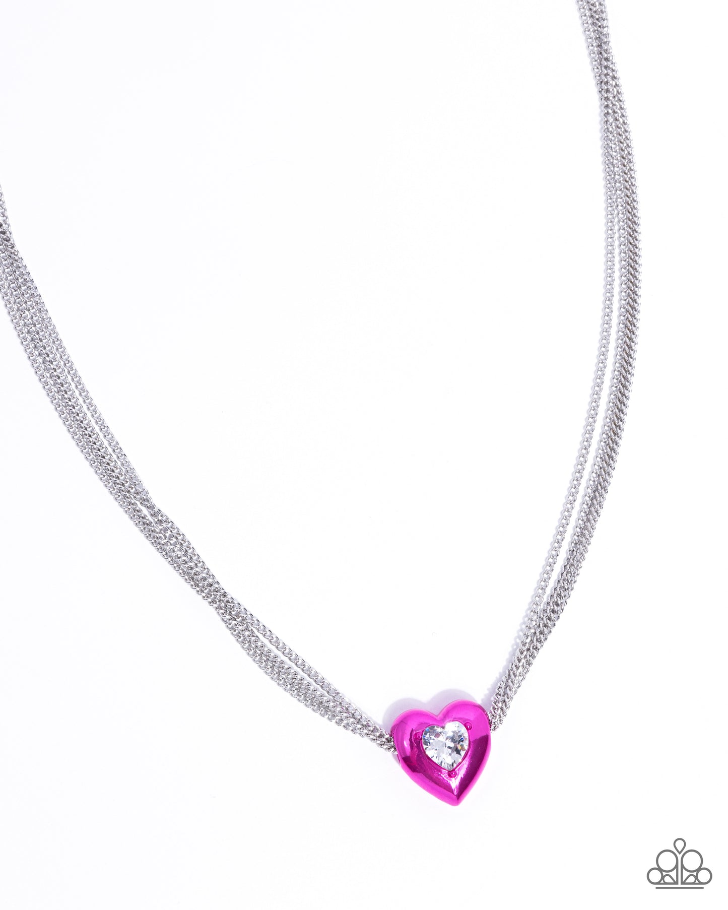 Malibu Infatuation Pink Necklace - Paparazzi Accessories