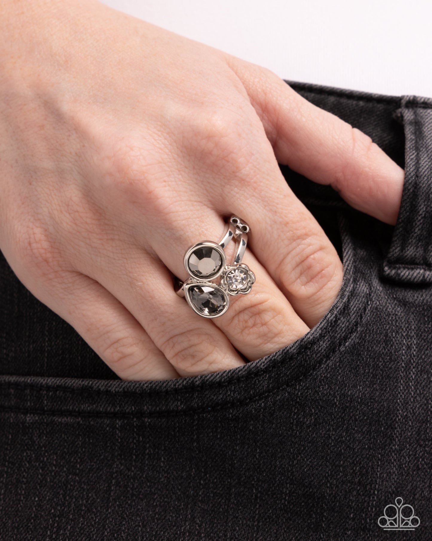 Candid Candidate Silver Ring - Paparazzi Accessories