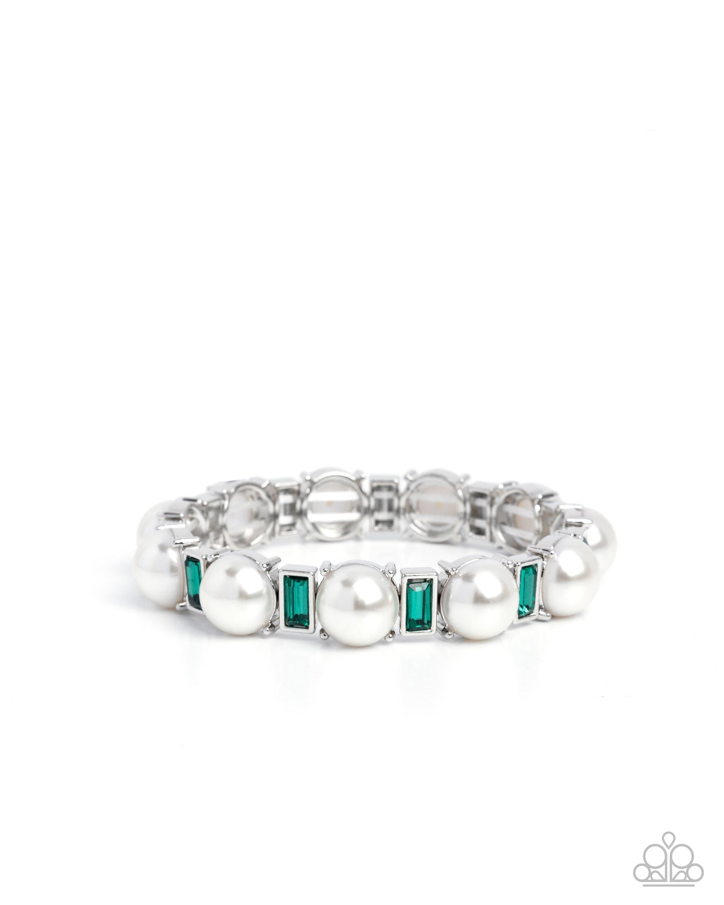 Pronged Palace Green Bracelet - Paparazzi Accessories