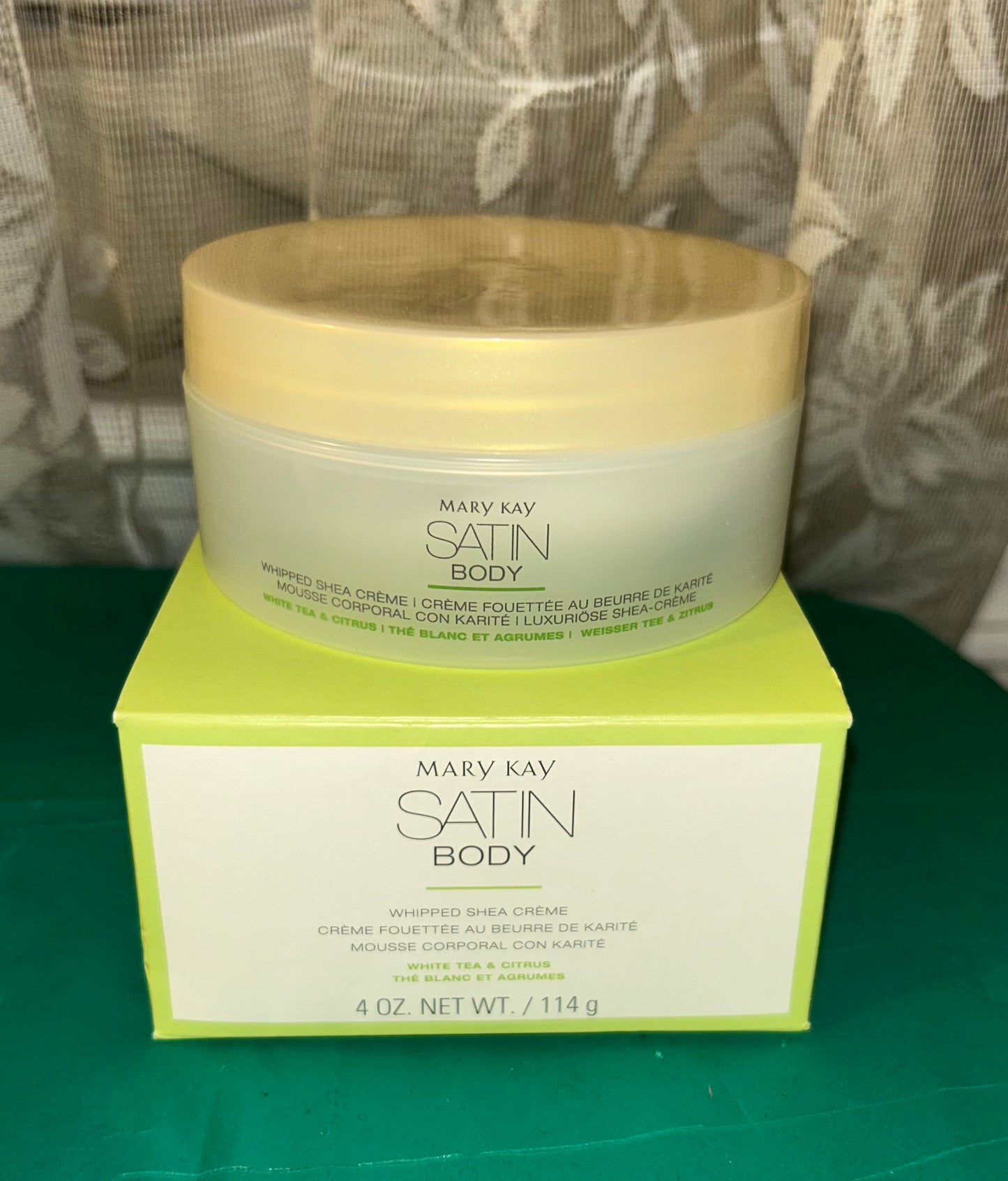 Mary Kay Satin Body White Tea & Citrus Whipped Shea Creme