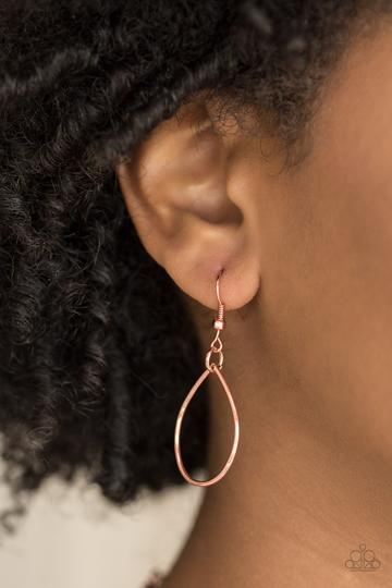 Top-TEAR Fashion Copper Necklace ~ Paparazzi Accessories