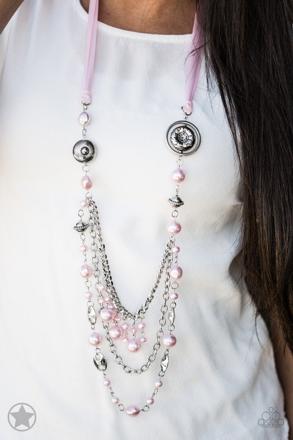 All The Trimmings Pink Necklace ~ Paparazzi Accessories