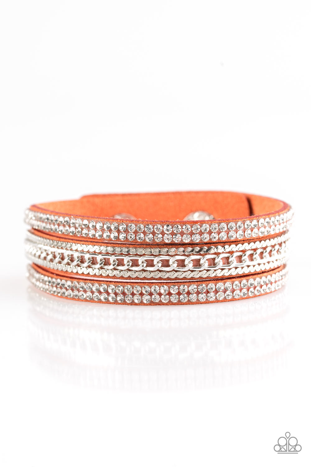 Unstoppable Orange Bracelet ~ Paparazzi Accessories