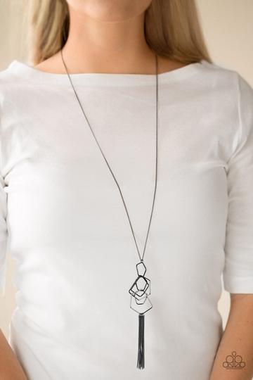 The Penthouse Black Necklace ~ Paparazzi Accessories