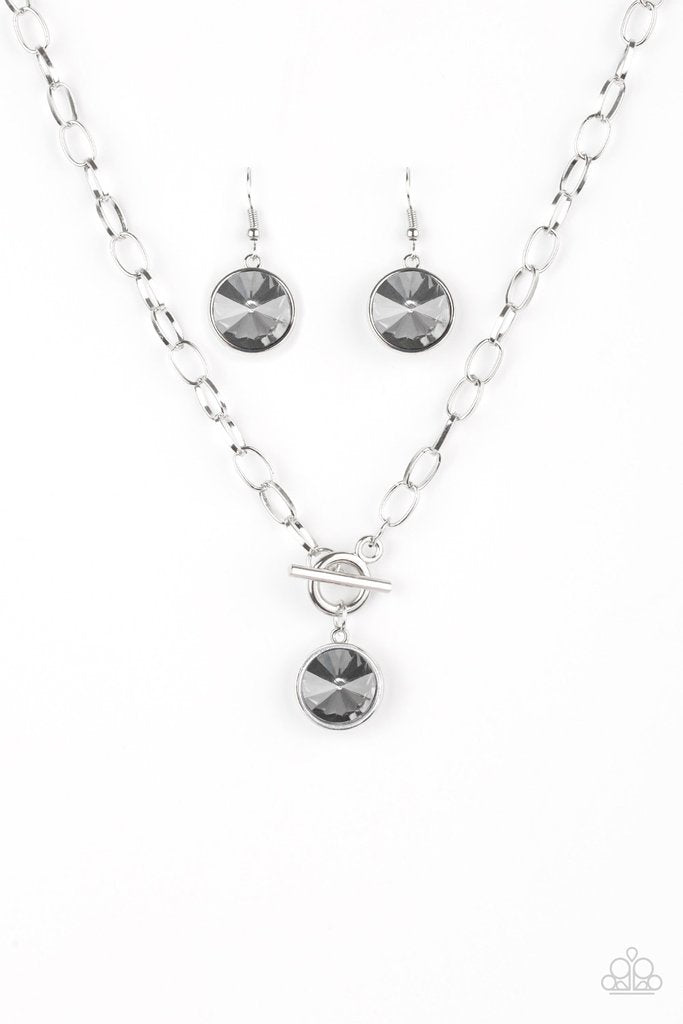She Sparkles On Silver Necklace ~ Paparazzi Accessories
