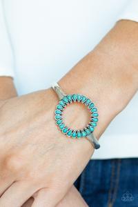 Divinely Desert Blue Bracelet ~ Paparazzi Accessories