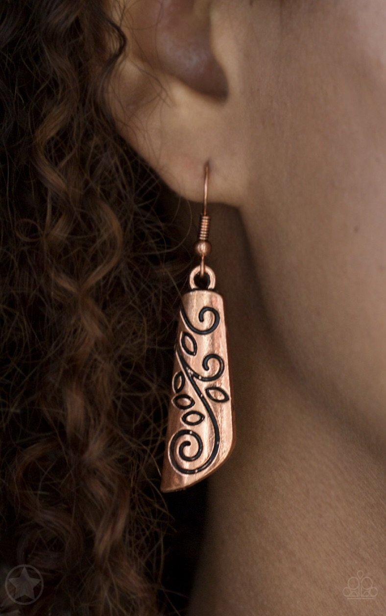 Untamed Copper Necklace ~ Paparazzi Accessories