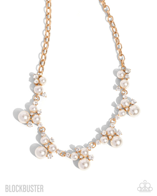 Toast To Perfection Gold Necklace - Paparazzi Accessories