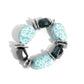 Glaze of Glory Blue Bracelet - Paparazzi Accessories