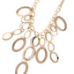 A Golden Spell Necklace - Paparazzi Accessories
