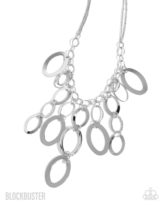 A Silver Spell Necklace - Paparazzi Accessories
