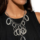 A Silver Spell Necklace - Paparazzi Accessories