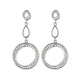 On The Glamour Scene White Earrings - Paparazzi Accessories