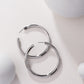 Curve Ball Silver Earring - Paparazzi Accessories