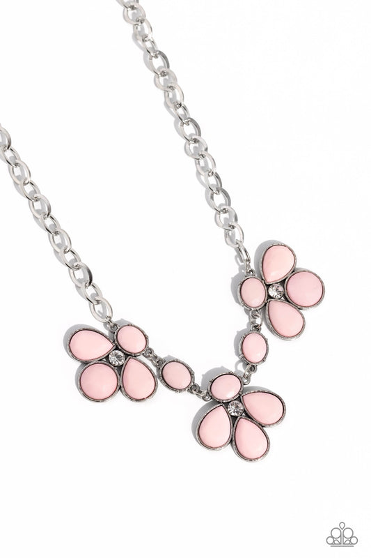 SELFIE-Worth Pink Necklace - Paparazzi Accessories