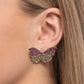 Aerial Appreciation Pink Earrings - Paparazzi Accessories