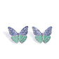Aerial Appreciation Blue Earring - Paparazzi Accessories