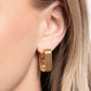 Vendetta Vanity Gold Earrings - Paparazzi Accessories