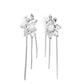 Pearl Panorama White Earrings - Paparazzi Accessories