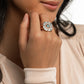 Cheers to Perfection Blue Ring - Paparazzi Accessories