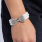 Dapper Dialogue White Bracelet - Paparazzi Accessories
