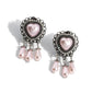 Sumptuous Story Pink Earrings - Paparazzi Accessories
