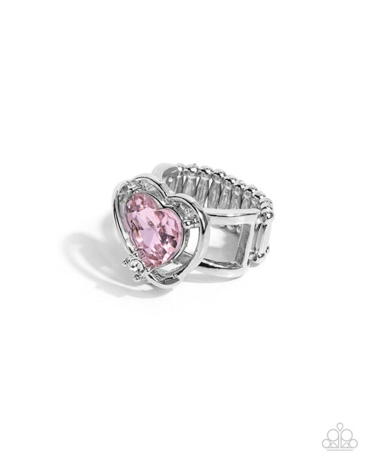 Cutie Chemistry Pink Ring - Paparazzi Accessories