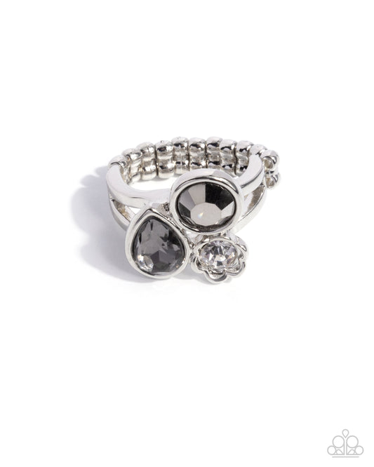 Candid Candidate Silver Ring - Paparazzi Accessories