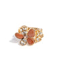 A Dizzy SHELL Brown Ring - Paparazzi Accessories