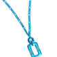 Metallic Movement Blue Necklace - Paparazzi Accessories