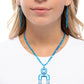 Metallic Movement Blue Necklace - Paparazzi Accessories