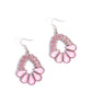 Mesmerizing Moment Pink Earrings - Paparazzi Accessories