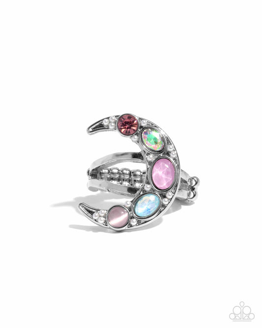 Lunar Leader Pink Ring - Paparazzi Accessories