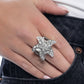 Starfish Scope White Ring - Paparazzi Accessories