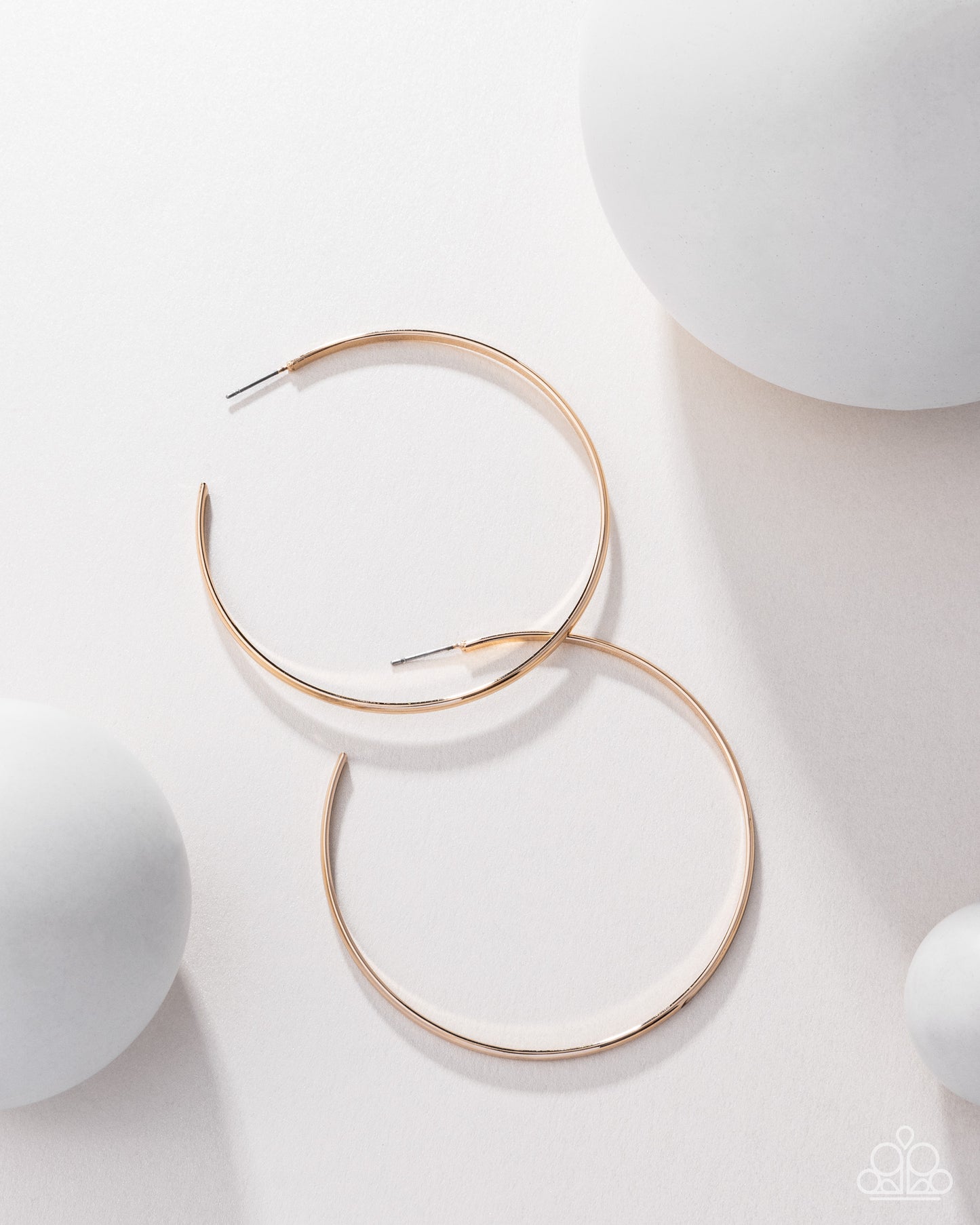 Basic Bombshell Gold Earring - Paparazzi Accessories