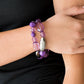 Rockin' Rock Candy Purple Bracelet ~ Paparazzi Accessories
