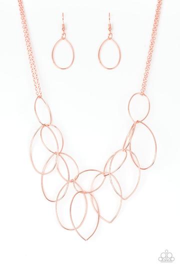 Top-TEAR Fashion Copper Necklace ~ Paparazzi Accessories