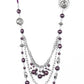 All The Trimmings Purple Necklace ~ Paparazzi Necklace