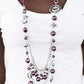 All The Trimmings Purple Necklace ~ Paparazzi Necklace