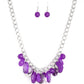 Treasure Shore Purple Necklace ~ Paparazzi Accessories