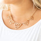 Welcome To The Lion's Den Gold Necklace - Paparazzi Accessories
