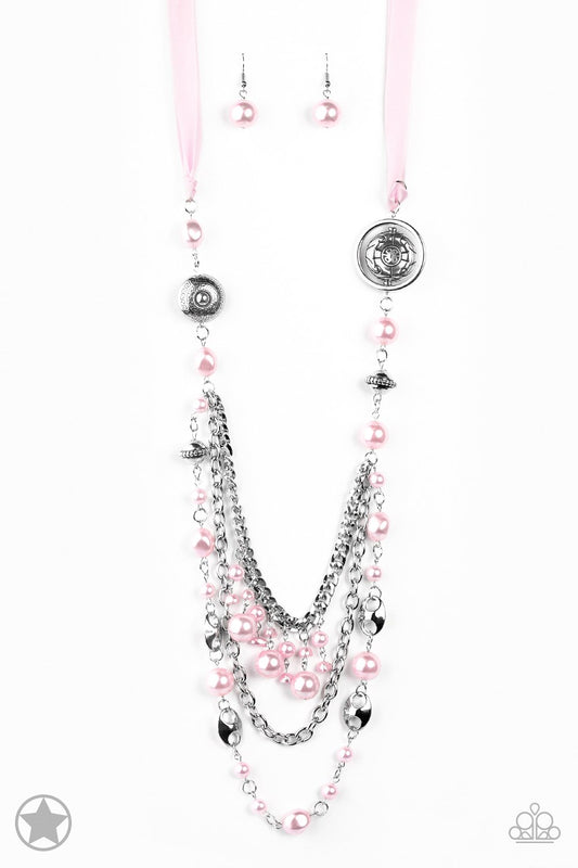 All The Trimmings Pink Necklace ~ Paparazzi Accessories