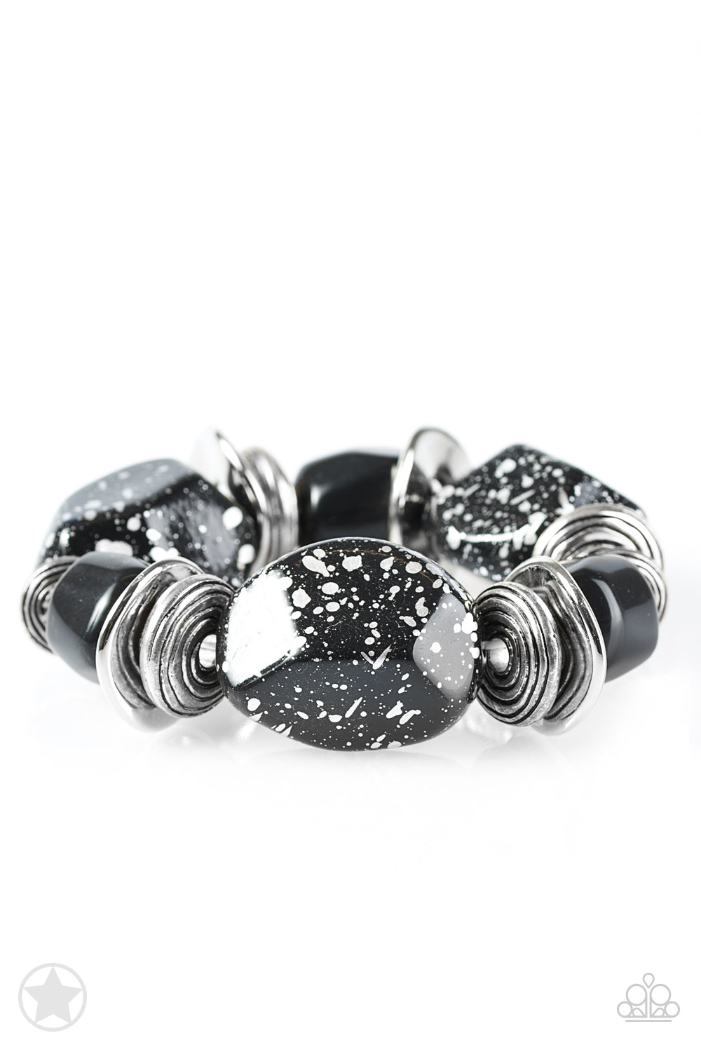 Glaze of Glory Black Bracelet ~ Paparazzi Accessories