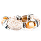 Glaze of Glory Peach Brown Bracelet ~ Paparazzi Accessories